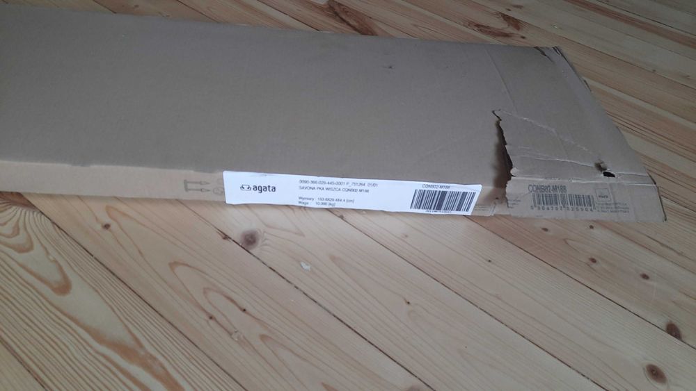 sprzedam półkę savona czarna połysk