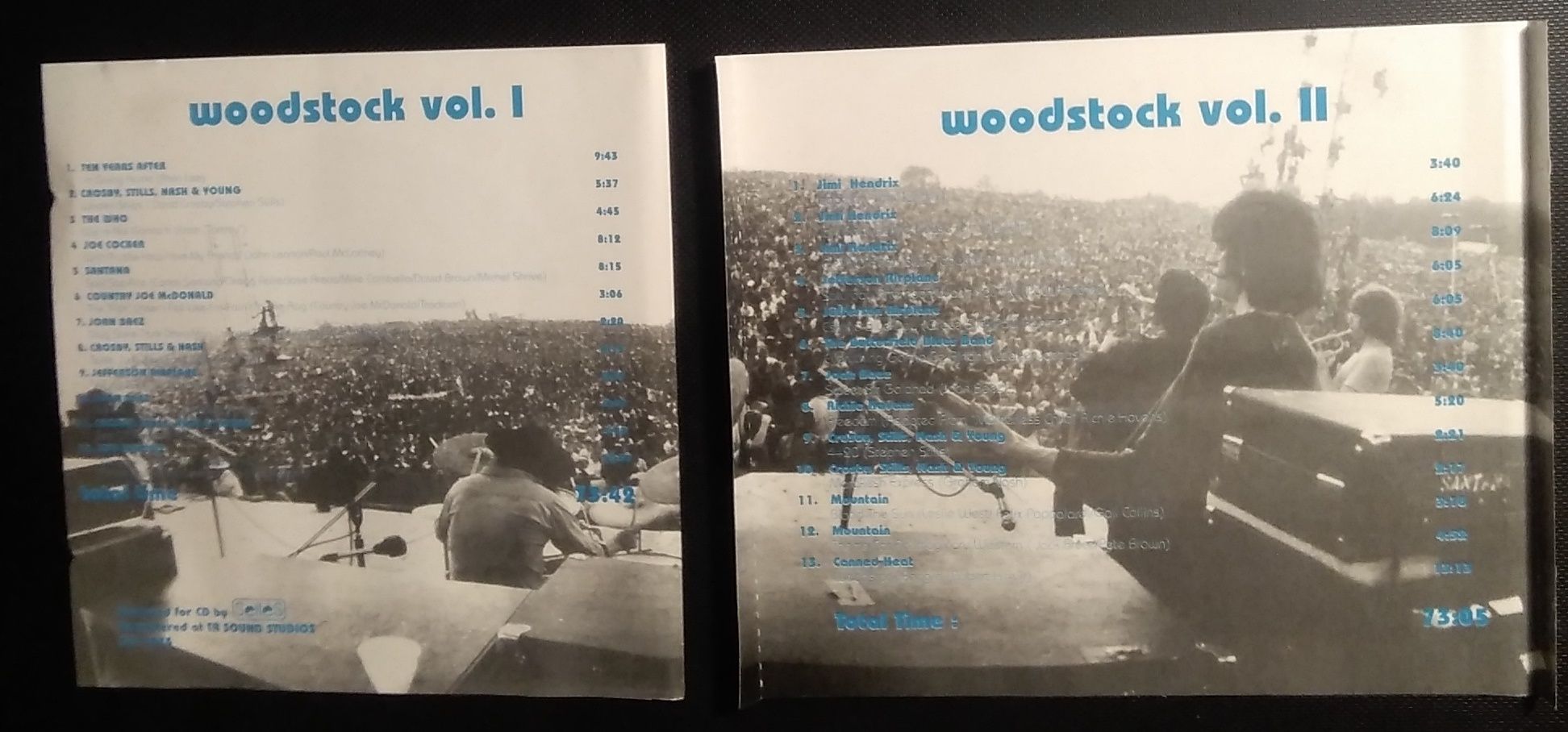 Woodstock '69 vol. 1  vol. 2