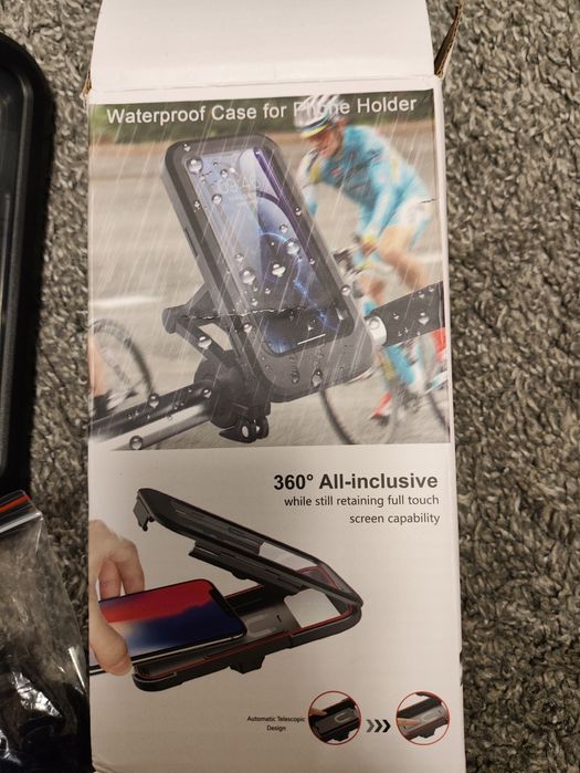 Uchwyt przeciwdeszczowy na telefon