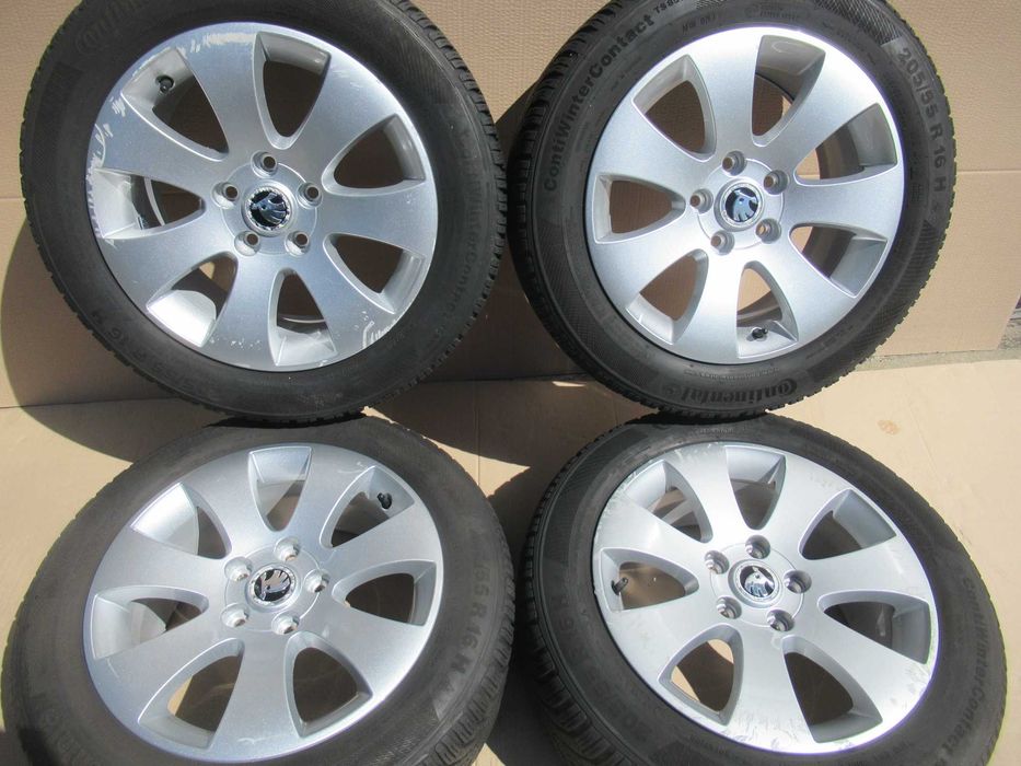 ALU+zima R16 Audi A3.A4,A6 Golf 5,6,7, Passat,Caddy,OCTAVIA,LEON 5781