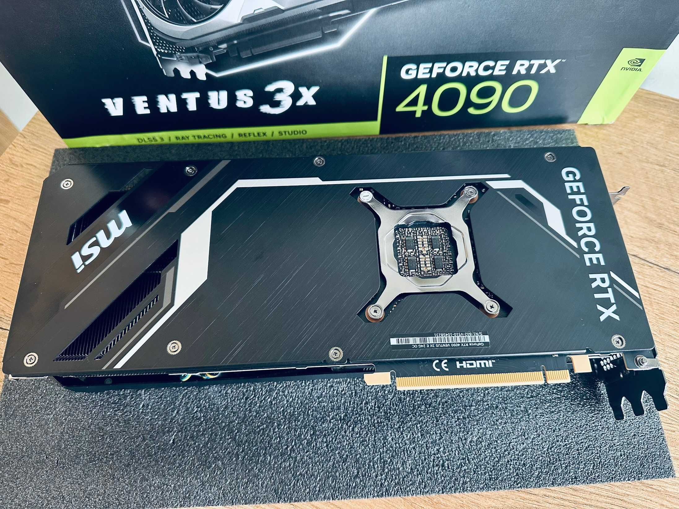 MSI RTX 4090 Ventus 3X OC Edition 24GB GDDR6X