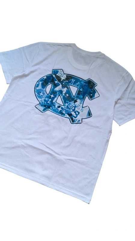 Koszulka Michael Jordan UNC vintage basketball retro tshirt bulls nba