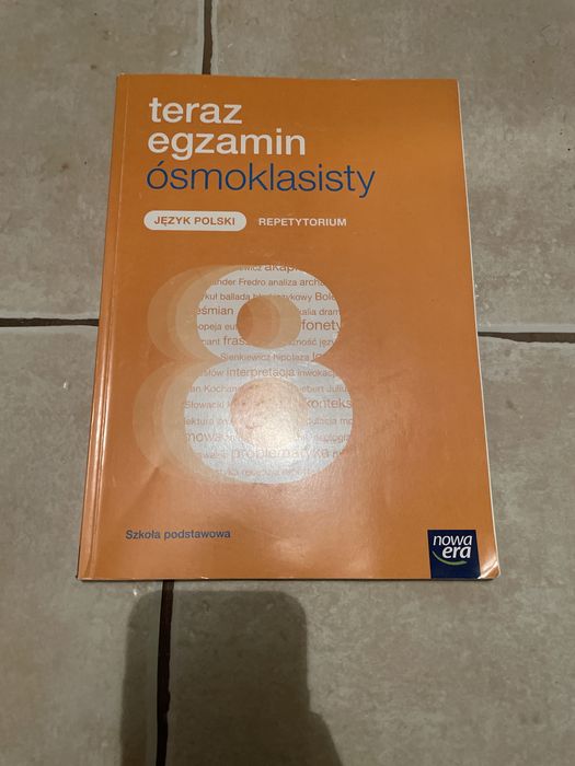 Teraz egzamin ósmoklasisty książka