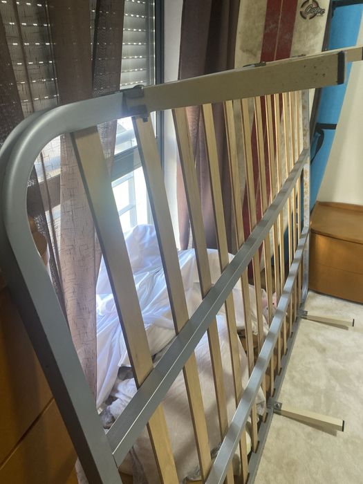 Estrado metalico de ripas 190x140