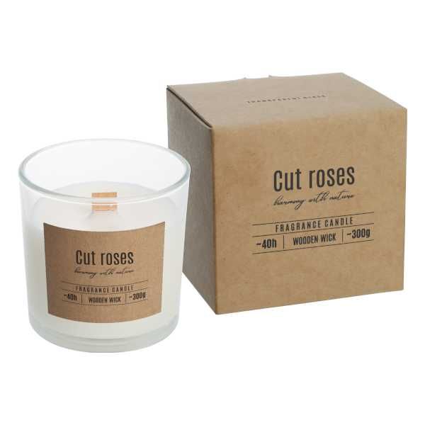 Świeca Bispol drewniany knot 40h - warianty do wyboru