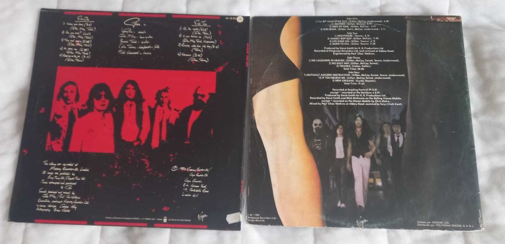 Ian Gillan ‎– Glory Road LP Deep Purple