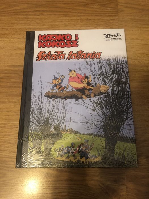 Kajko i Kokosz Szkoła Latania wydanie urodzinowe nowy folia