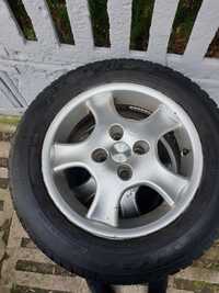 Koła  Alufelgi R15 4x100 opony zima 195/65