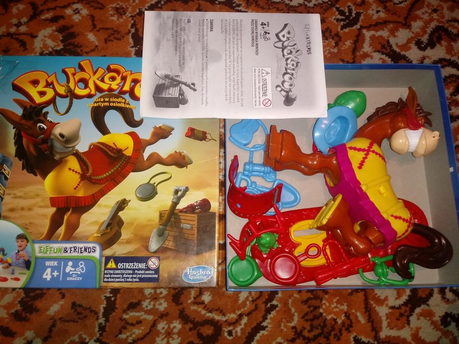 Hasbro Gra RODEO buckaroo! Osiolek