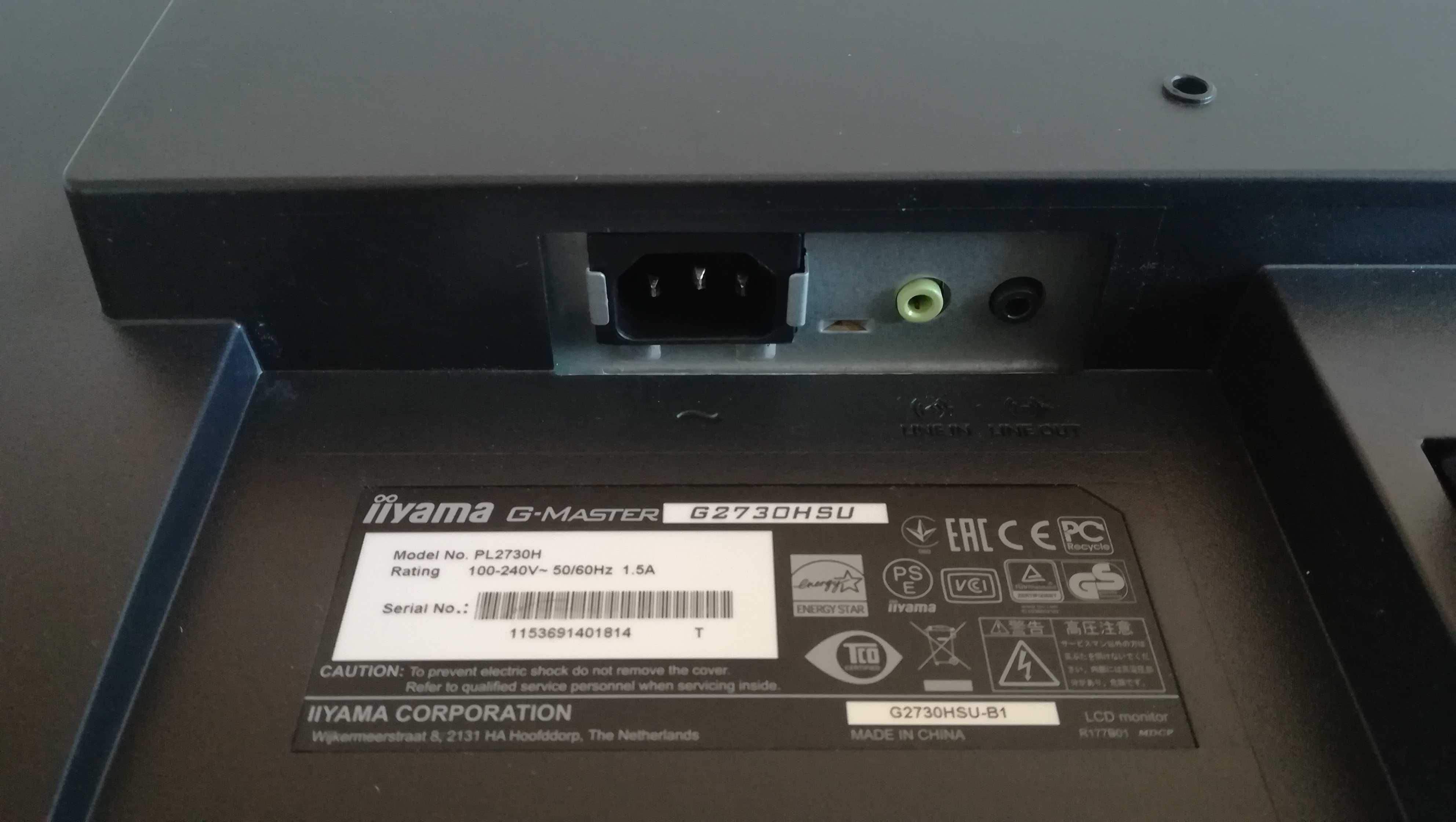 Monitor iiyama G-Master G2730HSU 27" USZKODZONY