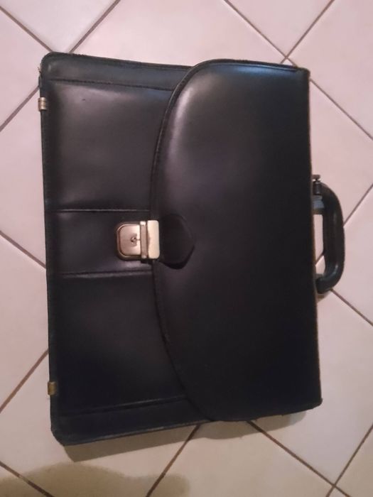 Teczka z prawdziwej skóry aktówka