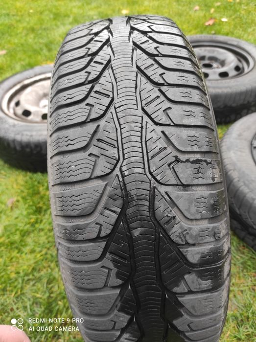 Sprzedam felgi 5x100 ET38+opony kleber krisalp HP2 185/65/15 zima