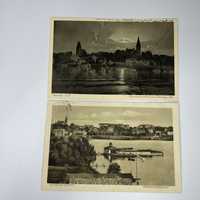 Ostróda 1925 i 1931r Osterode stare pocztówki z obiegu