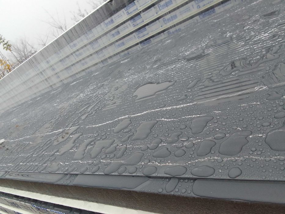 płyta warstwowa ścienna poliuretan PIR 100mm RAL7016 gat.1 od ręki