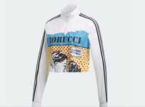 Топ Adidas x Fiorucci Cropped Zip Top