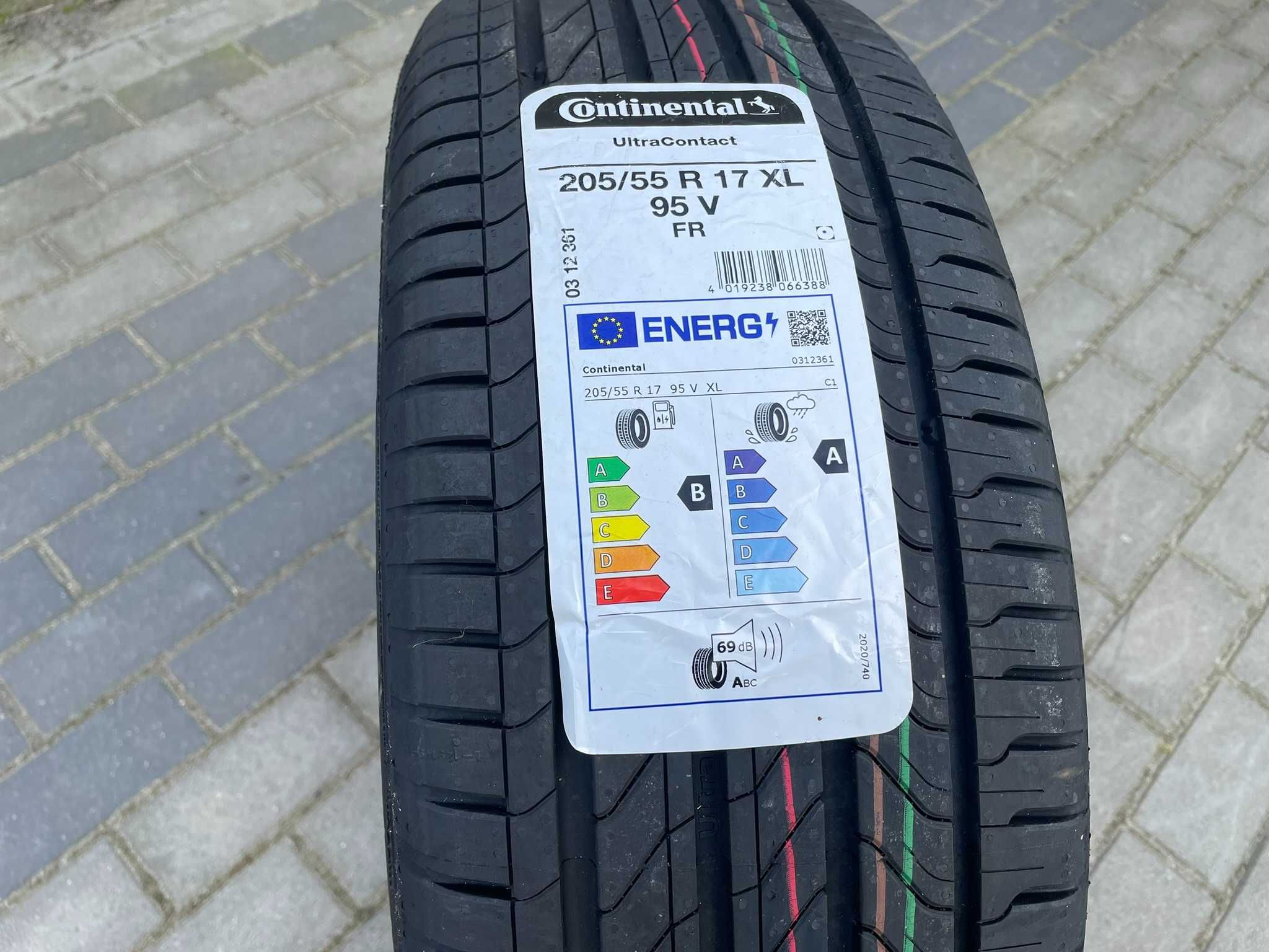 Opona Continental 205/55 R 17 XL 95 V UltraContact - NOWA 2023