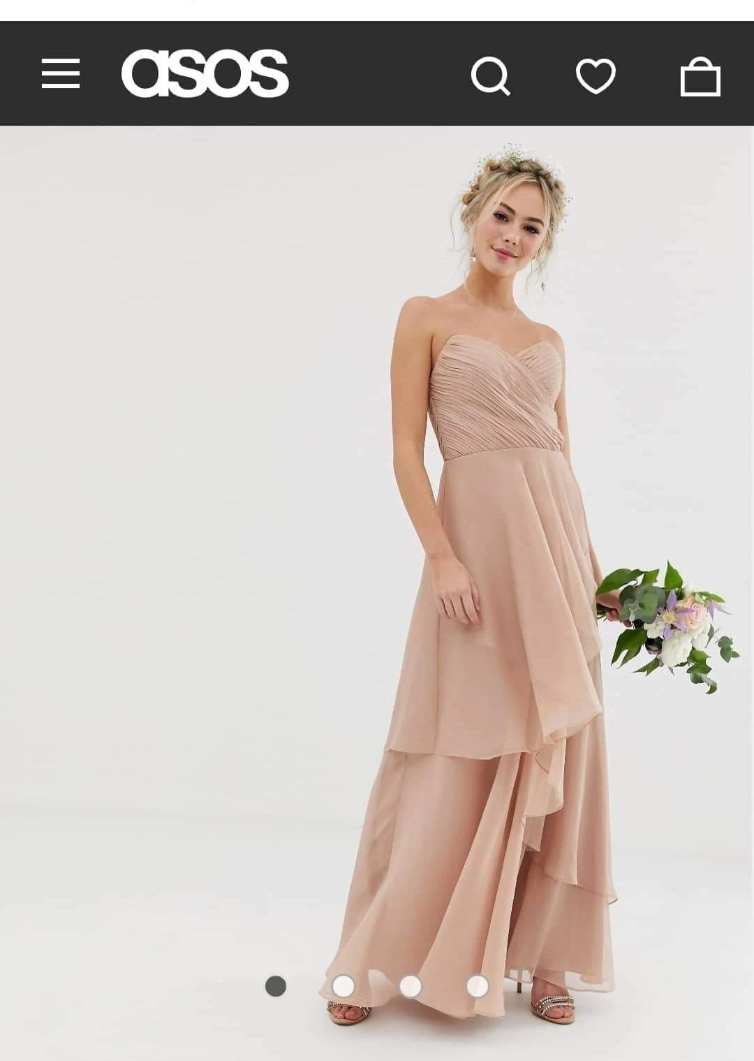 Vestido Rosa Cerimónia