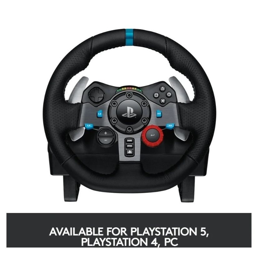 Volante + Pedais Simulador Logitech G29 Driving Force 2024 ps5 ps4 pc