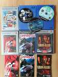 Grand Theft Auto Vice city, Gran Turismo 3, Need For Speed Carbon PS2