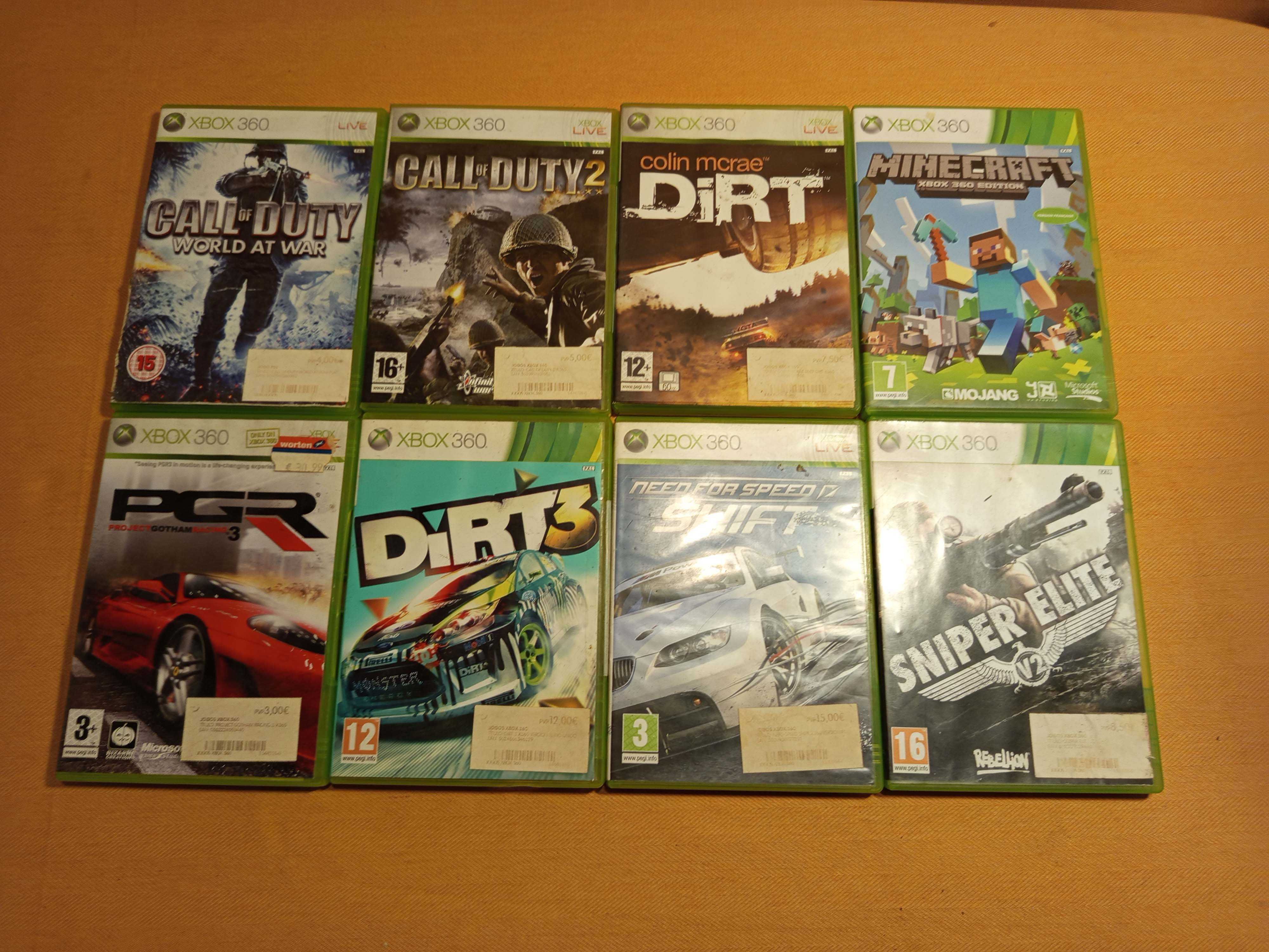 XBOX 360 com Kinect e 8 jogos