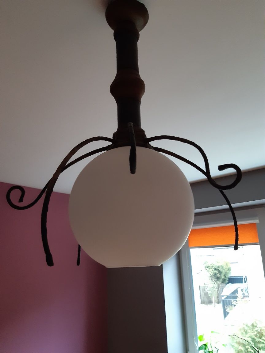 Lampa wisząca żarówka E27