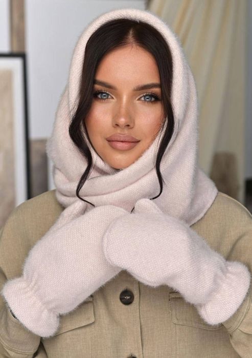 Капор - капюшон ангора. Багато кольорів