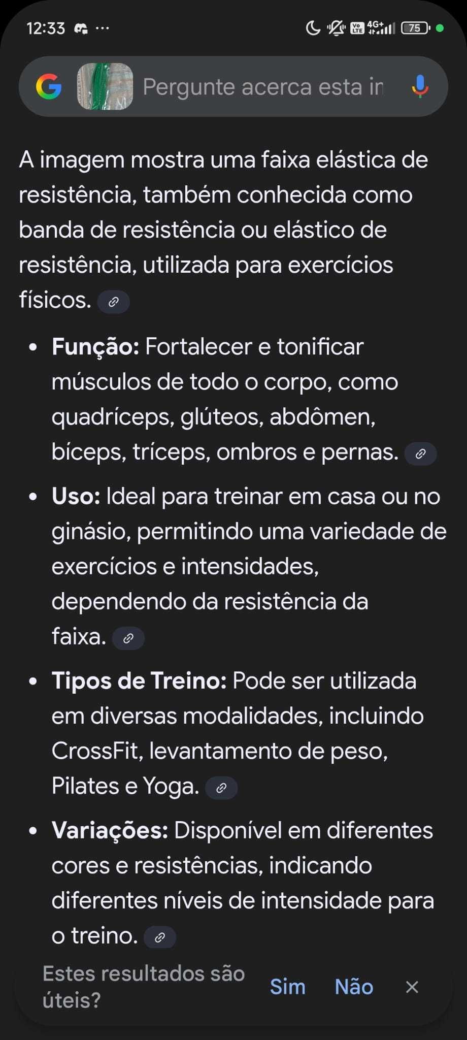 Faixa de exercicio