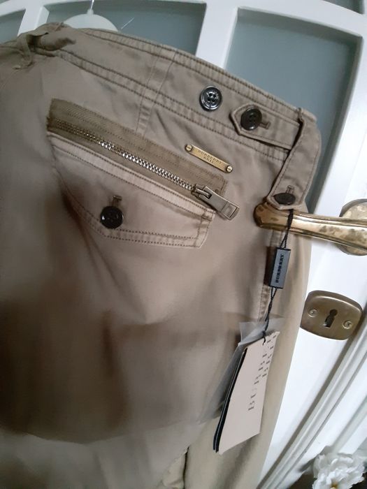Burberry kurtka spodnie beż 100% oryg nr seryjny piękny prezent