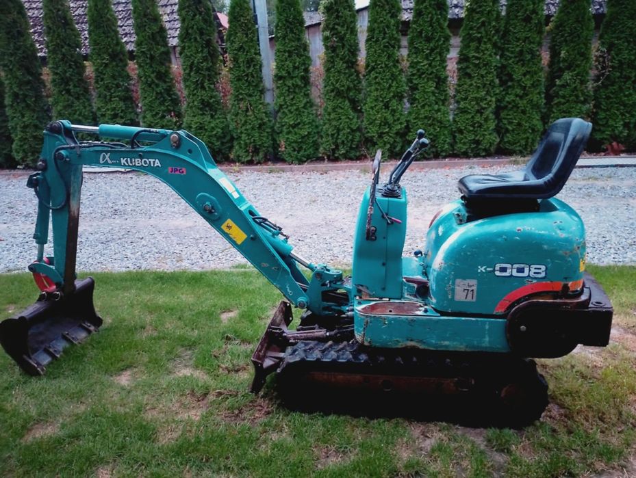 Koparka kubota k-008