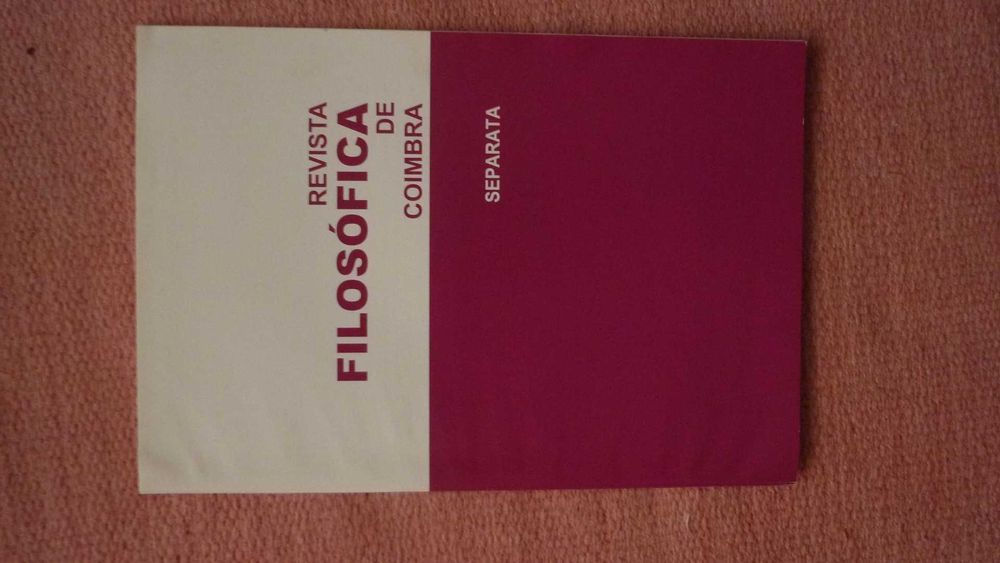 filosofia medieval- Revista Filosófica de Coimbra
