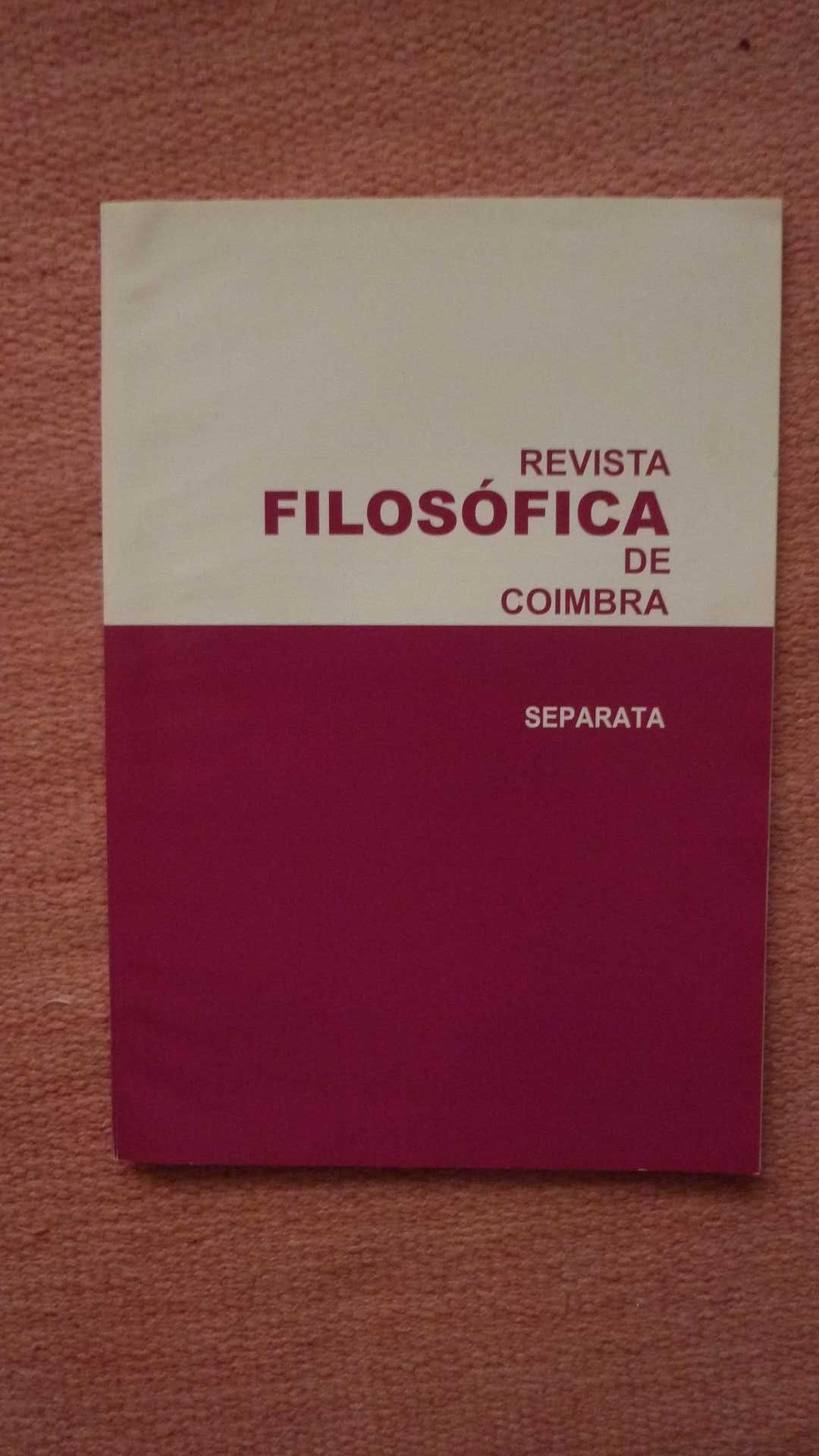 filosofia medieval- Revista Filosófica de Coimbra
