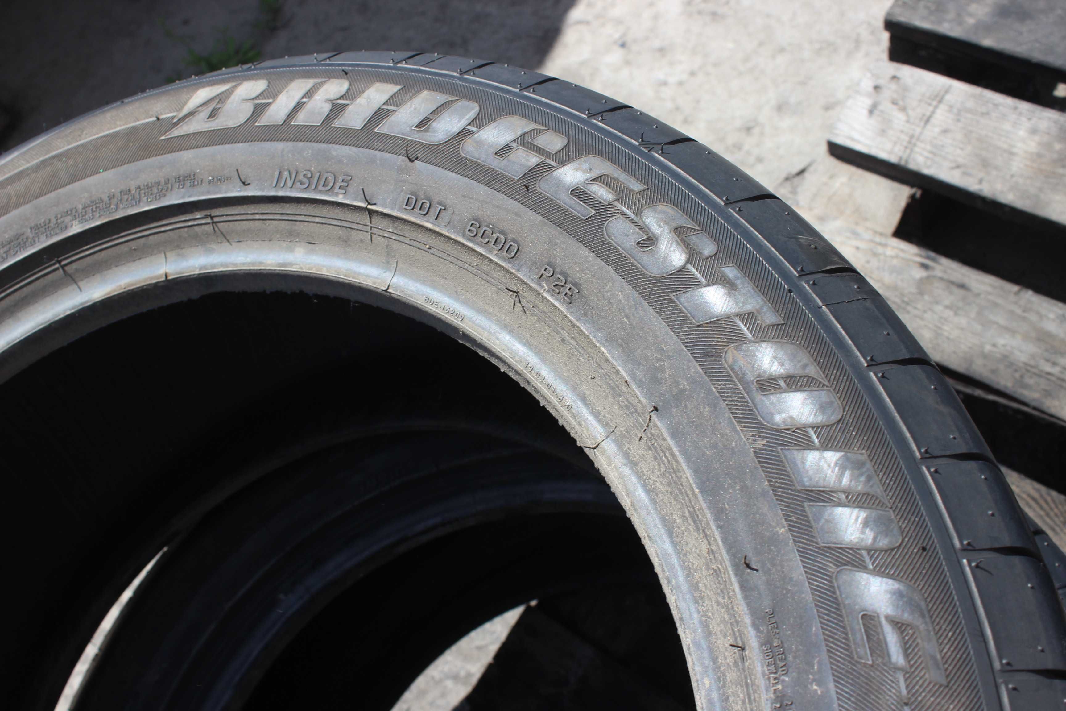 265-50-R19 BRIDGESTONE DUELER H\T 2 штуки пара летней резины GERMANY
