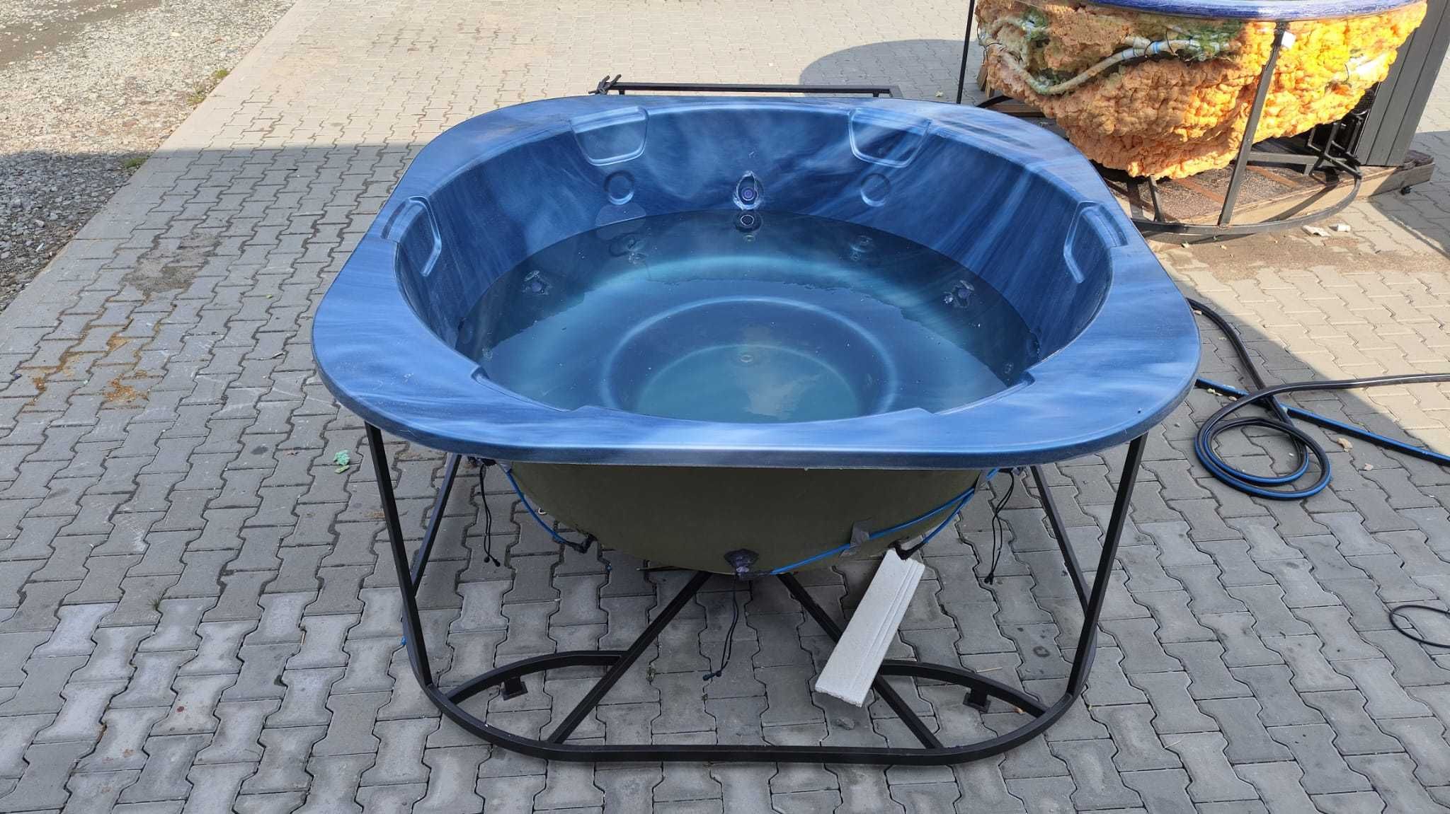 Balia ogrodowa jacuzzi z ogrzewaniem gazowym 36kw propan butan AKRYL