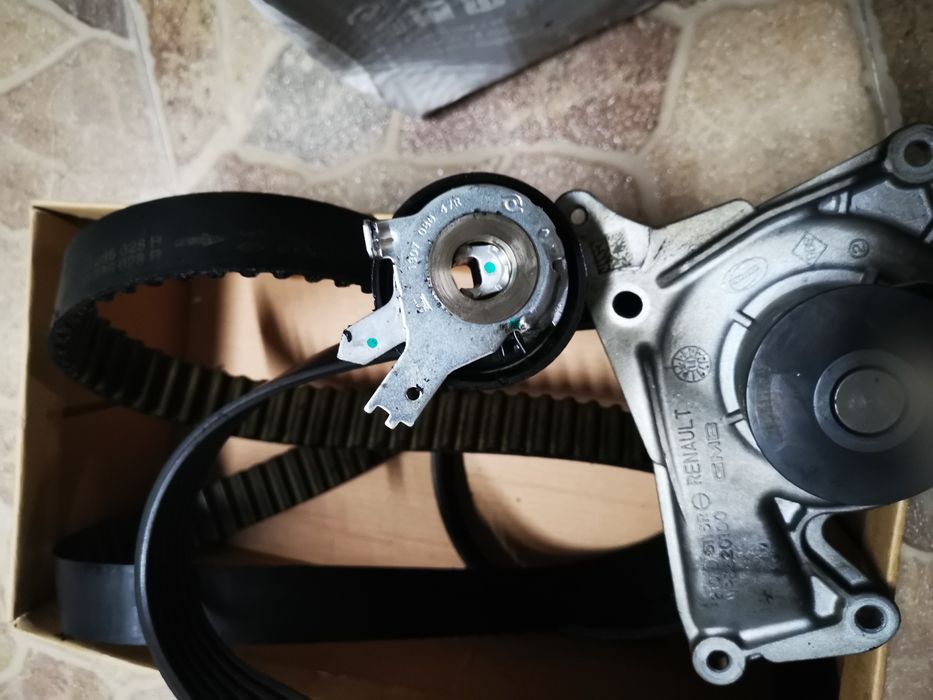 Kit distribuição bomba água motor 1.5 dci renault