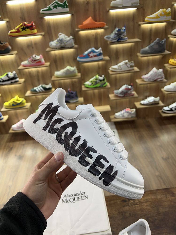 Кросівки Alexander McQueen White Logo