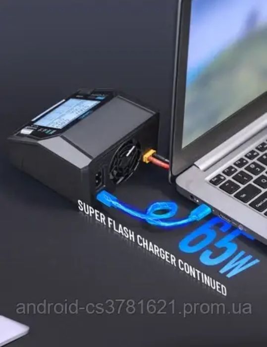 Зарядний пристрій ToolkitRC M6DAC Pro з вбудованим блоком живлення