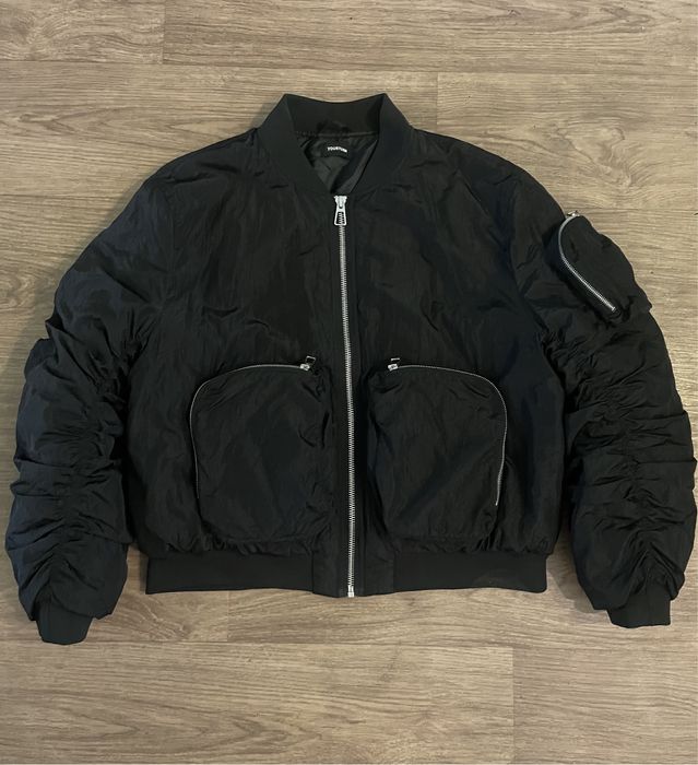 Куртка бомбер balenciaga (похож на rick owens)