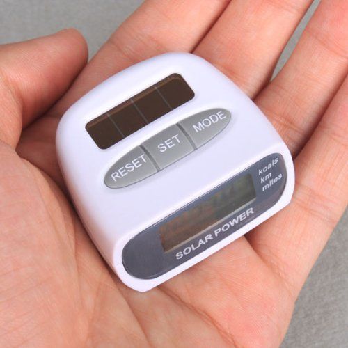 Pedómetro solar HY-02T Novos em caixa