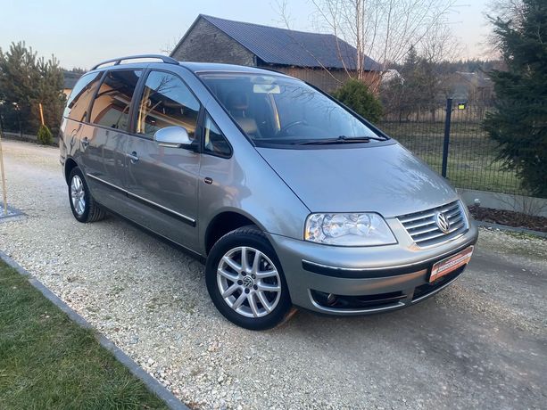 Volkswagen Sharan 1.8T* 7-os* 2005r*Highline* Serwisowany*