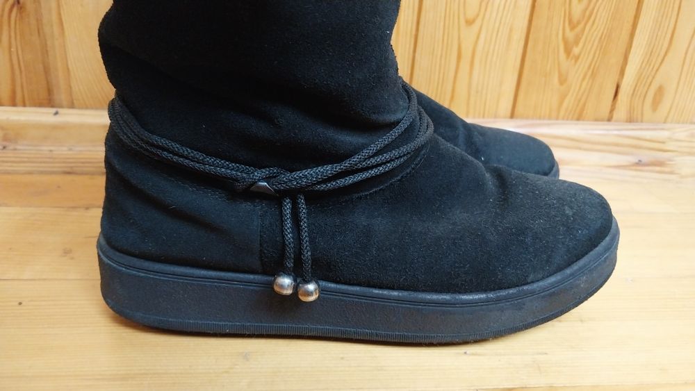Продам женские зимние кожаные сапоги Modern Shoes