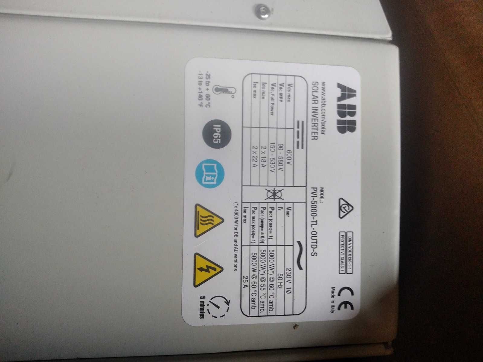мережевий інвертор ABB PVI-5000-TL-OUTD