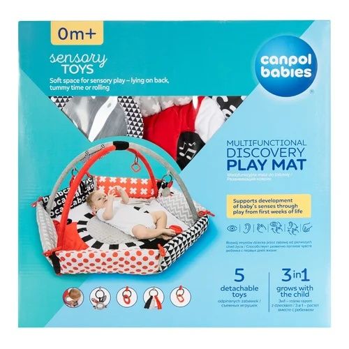 Canpol babies sensoryczna mata do zabawy SENSORY TOYS