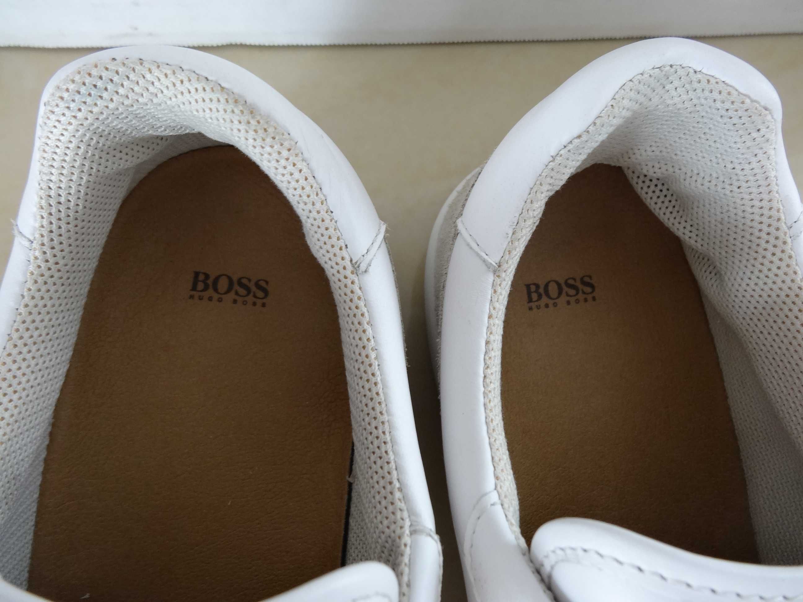 Buty HUGO BOSS RIBEIRA roz 43 SKÓRA Sneakersy Półbuty Sportowe