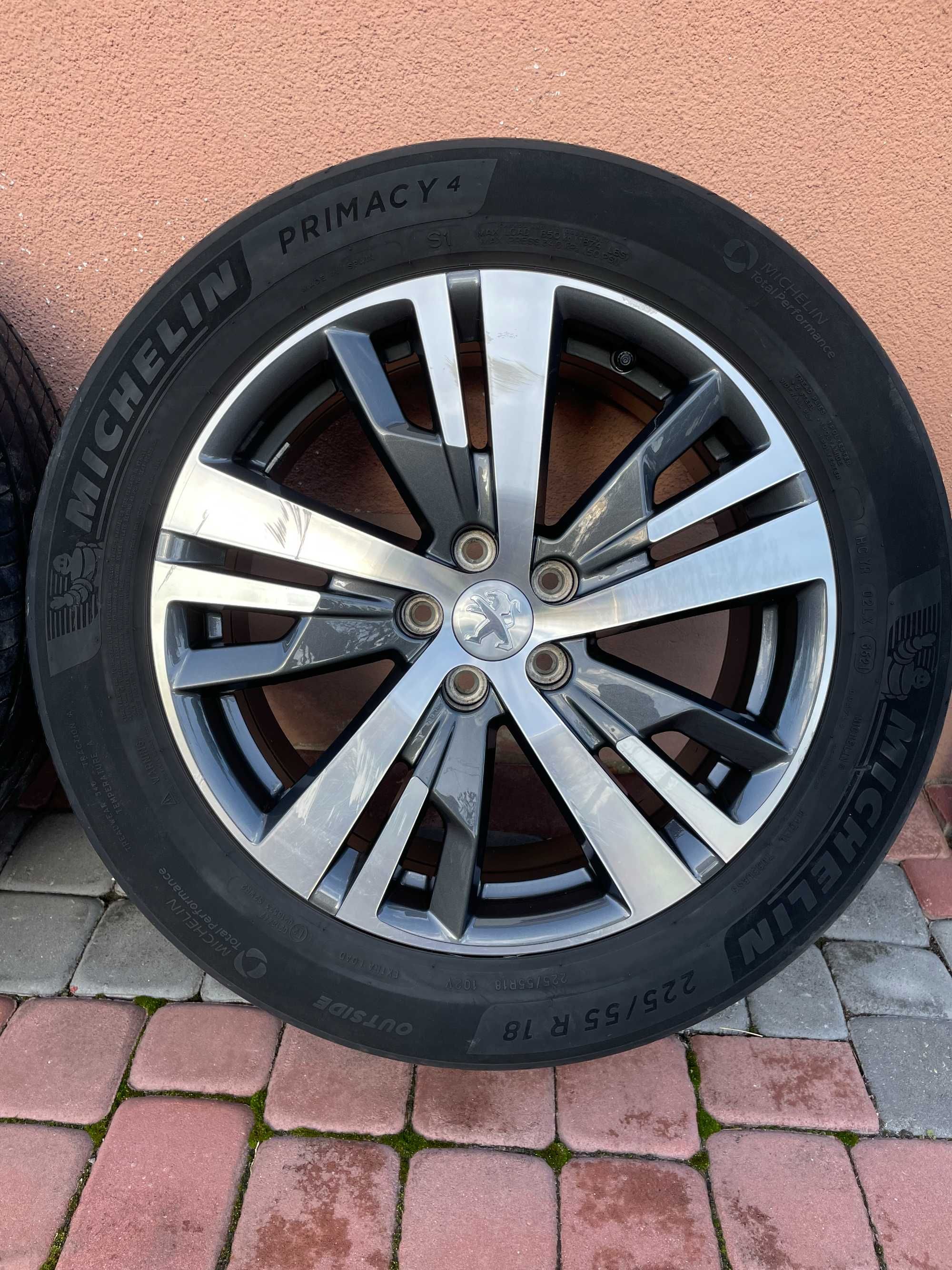 Komplet Kół Peugeot 3008 , 5008 R18 5 x 108 Oryginał