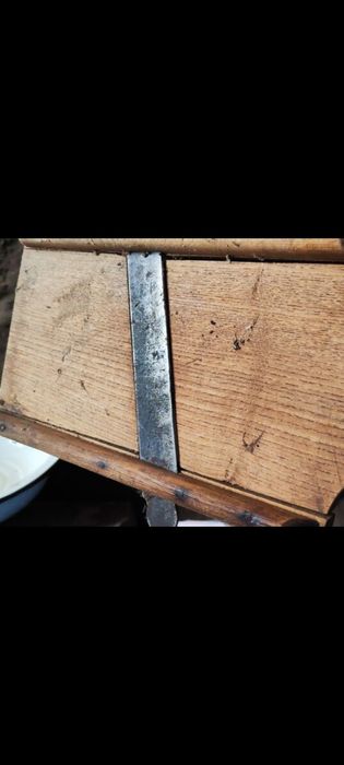 Велика дерев'яна шинковка для капусти