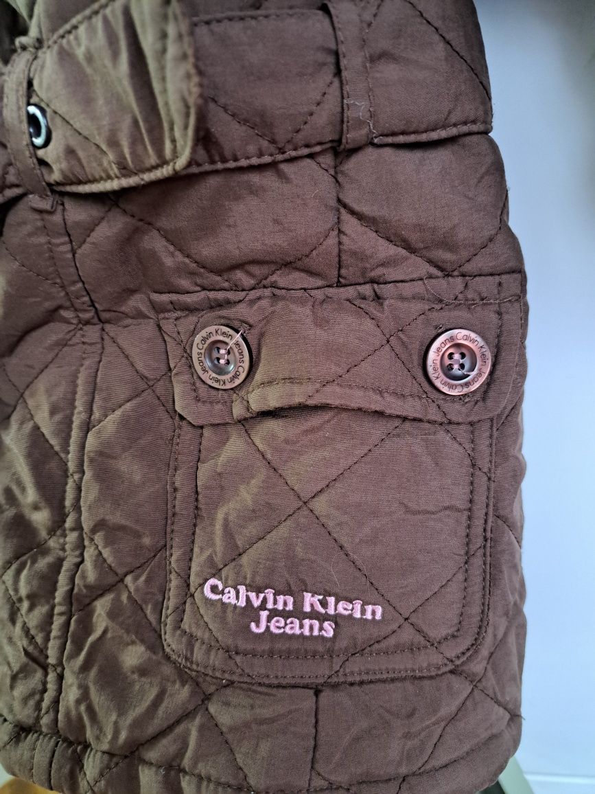 Płaszczyk wiosenny dziewczęcy Calvin Klein Jeans