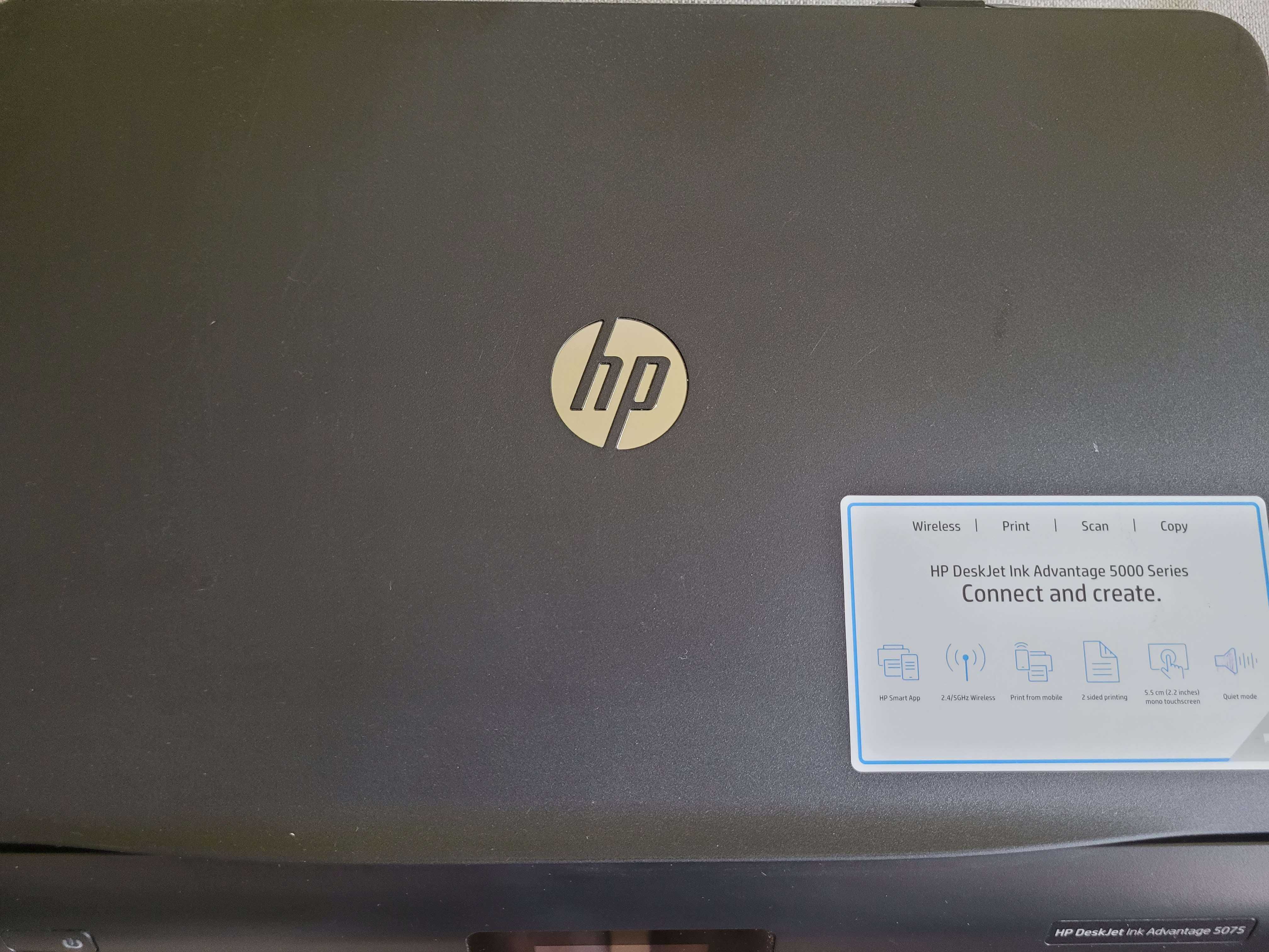 Drukarka HP DeskJet Ink Advantage 5075 All-in-One
