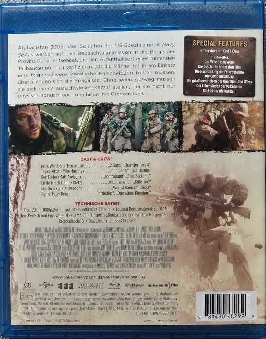 Lone Survivor (Ocalony) - 2013 - bluray bez PL