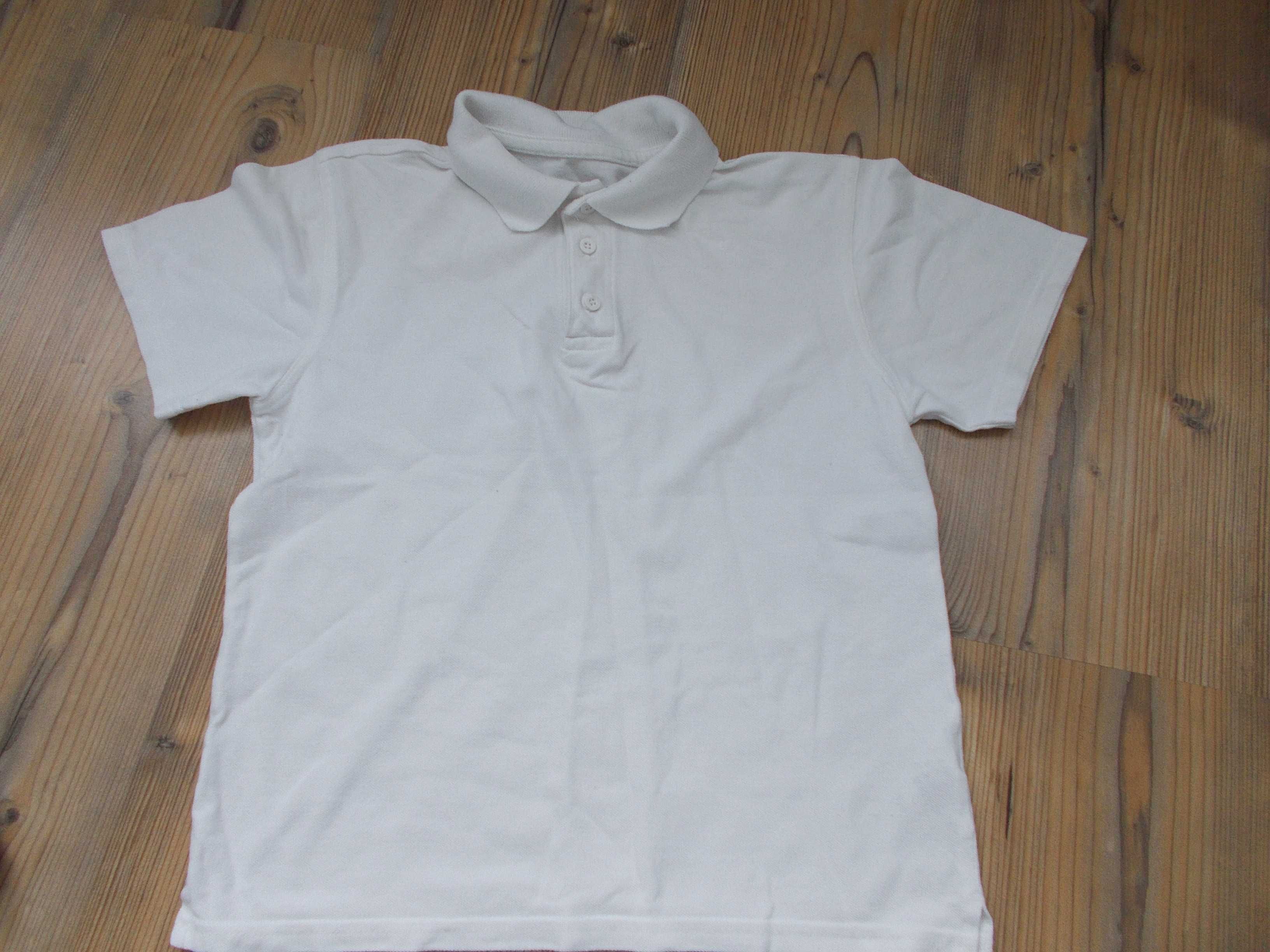 Zestaw dla chłopca 134/140 spodnie koszule bluzeczki