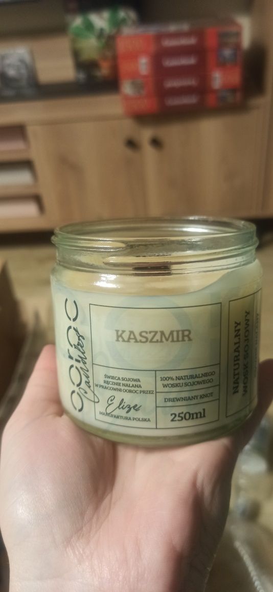 Świeca sojowa Ooroc Kaszmir 250 ml